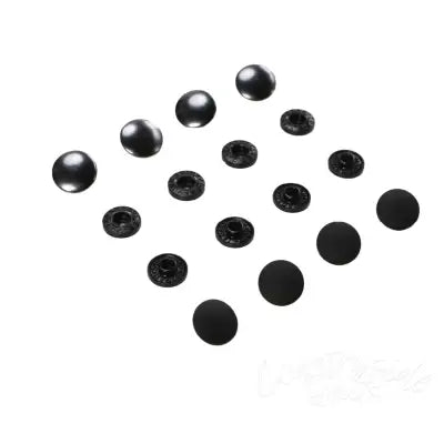 Tool-free Snaps - Set of Four - Black Metal