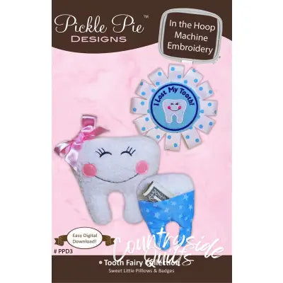 Tooth Fairy Collection In the Hoop Machine Embroidery