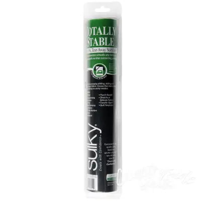 Totally Stable Iron-on Tear-Away Stabilizer White 12in x 12yds