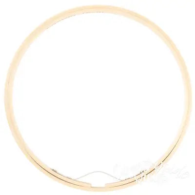 One Touch Wood Embroidery Round Hoop 6in