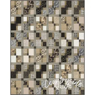 Tourmaline & Thyme Quilts Deep Wells of Color 65in x 83in Quilt Top