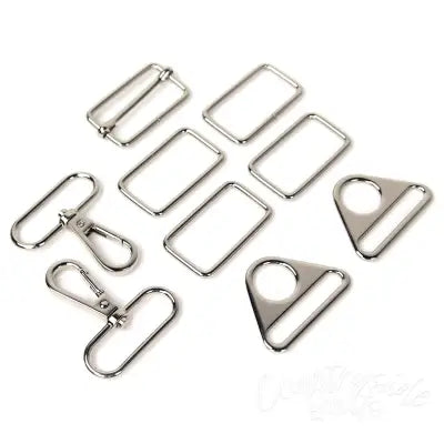 Townsend Travel Bag Hardware Kit Nickel