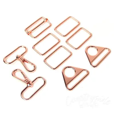 Townsend Travel Bag Hardware Kit Rose Gold