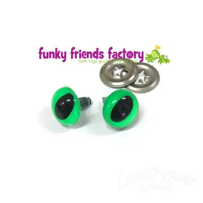 Toy Eyes Cat - 12mm LS Green