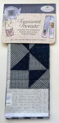 Treasured Threadz® Quilt Block Panel - Missouri Star Blue