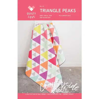 Triangle Peaks Quilt Pattern