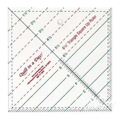 Triangle Square Up Ruler 6-1/2in