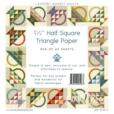 Triangles 1-1/2in for Layer Cake