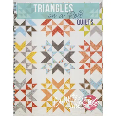 Triangles On A Roll Quilts Book