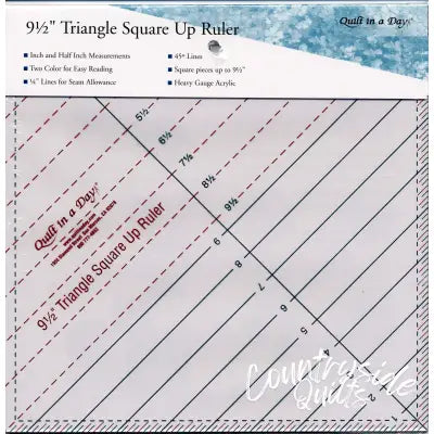 Triangular Square Up Ruler 9 1/2in