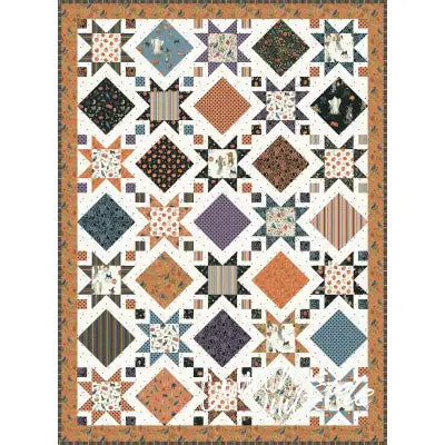Trick or Treat Stars and Windows Quilt Kit