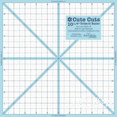 Trim It Ruler Square 10-1/2in x 10-1/2in