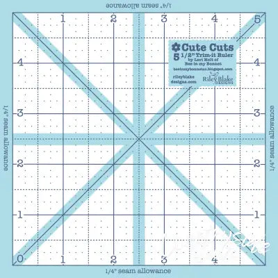 Trim It Ruler Square 5-1/2in x 5-1/2in