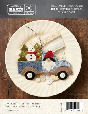 Truckin' With My Gnomies Thru the Year - January