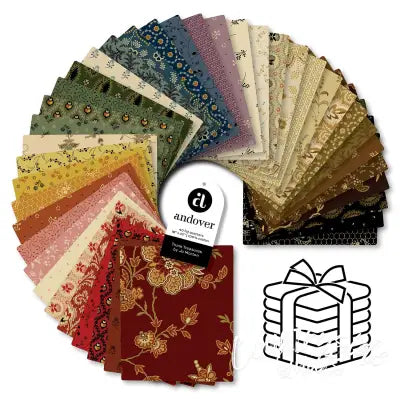 Trunk Treasures Fat Quarter Bundle 40 Cuts Each