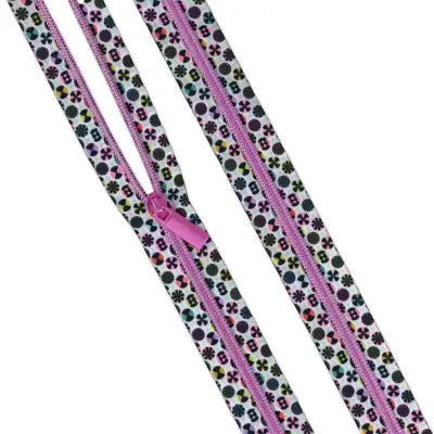 Tula Pink Prince Charming Deja Vu Collection: 3 Yards of #5 Zippers Taffy