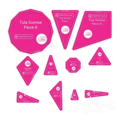 Tula Sunrise 11 Piece Acrylic Set With 1/4in Seam Allowance