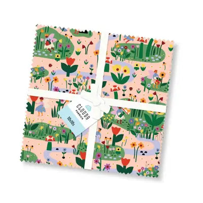 A Tulip Story 10x10 organic cotton