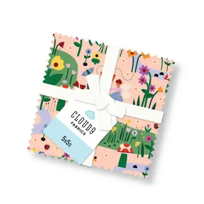 A Tulip Story 5x5 organic cotton