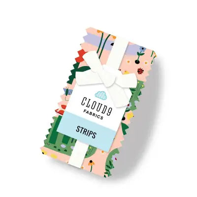 A Tulip Story Strips organic cotton