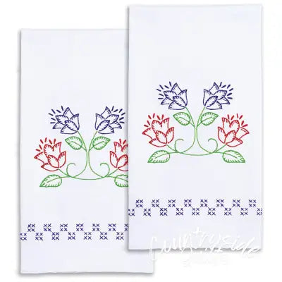 Tulips Decorative Hand Towels