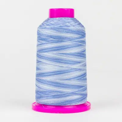 Tutti Variegated 50wt Cotton Thread 2286m Sky Blue