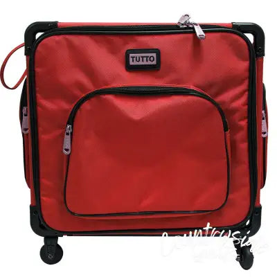 Tutto Serger Machine Case On Wheels 20in Red