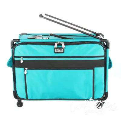 Tutto Sewing Machine Case On Wheels 2X Large 28in Turquoise