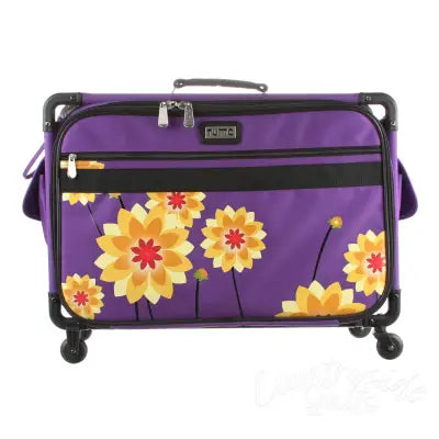 Tutto Sewing Machine Case On Wheels Large 21in Dahlia