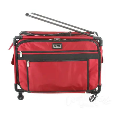 Tutto Sewing Machine Case On Wheels Large 22in Red