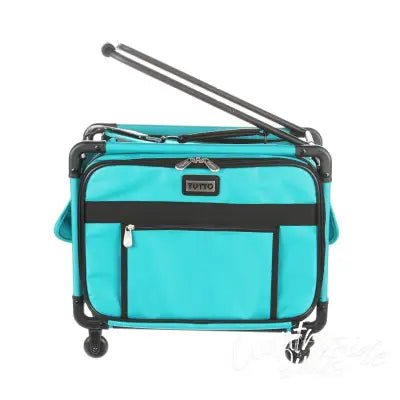 Tutto Sewing Machine Case On Wheels Small 17in Turquoise