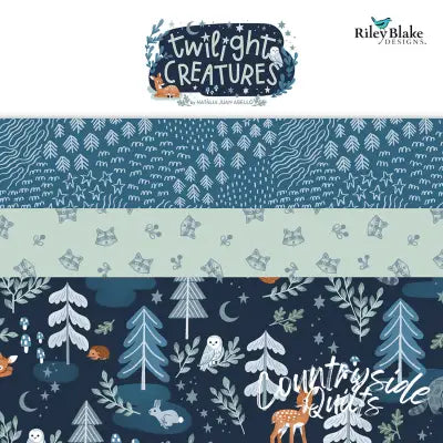 Twilight Creatures 10in Squares, 42pcs