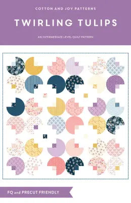 Twirling Tulips Quilt Pattern