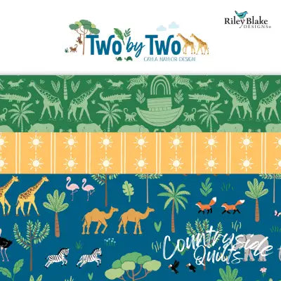 Two by Two 2.5in Strips, 40pcs/bundle