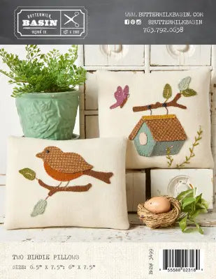 Two Birdie Pillows