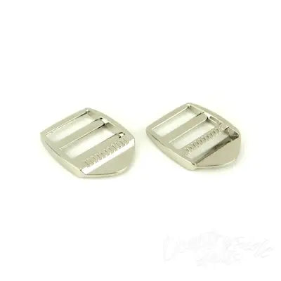Two Ladder Lock Slider Buckles 1 Nickel"
