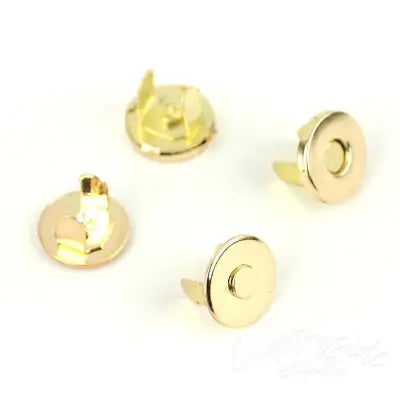 Two Magnetic Snaps 1/2 Gold"