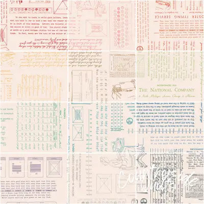 TYPE/ography 1 Yard Bundle B, 12 Pcs.