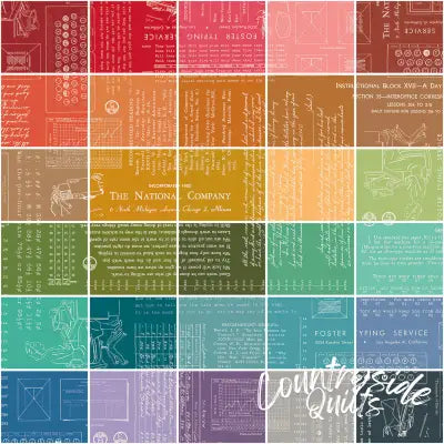 TYPE/ography Fat Quarter Bundle A, 30 Pcs.