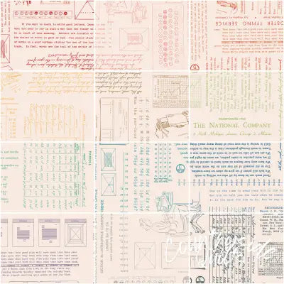 TYPE/ography Fat Quarter Bundle B, 12 Pcs.