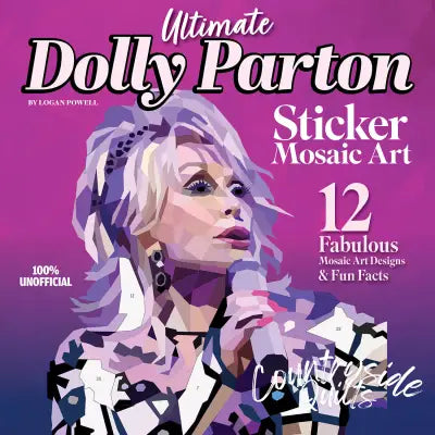 Ultimate Dolly Parton Sticker Mosaic Art
