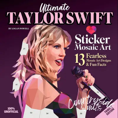 Ultimate Taylor Swift Sticker Mosaic Art