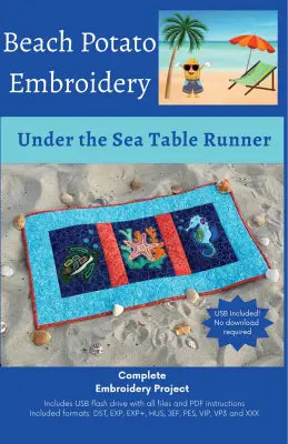 Under The Sea Table Runner