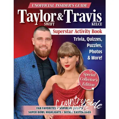 Unofficial Insider's Guide Taylor Swift & Travis Kelce Superstar Activity Book