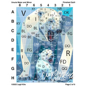 Ursula Major and Minor Pattern PT029
