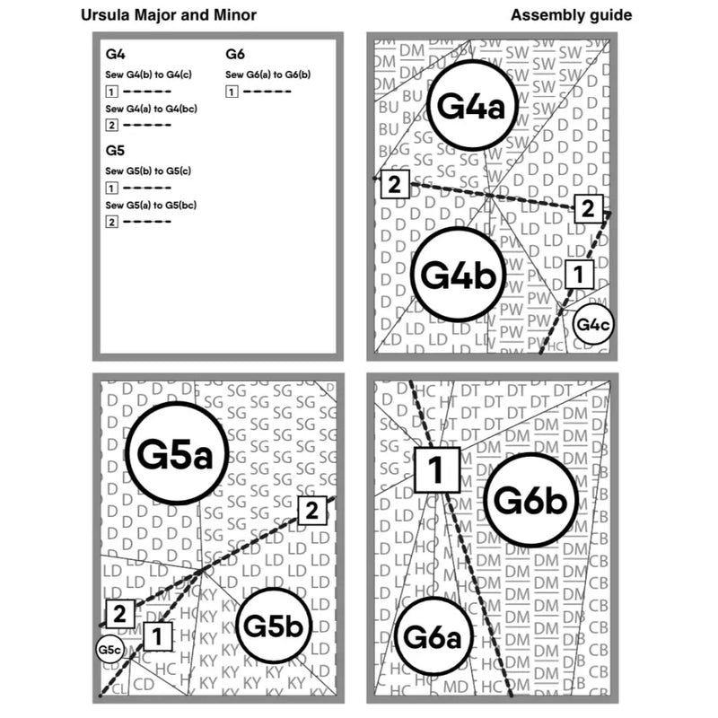 Ursula Major & Minor Quilt Kit QK029