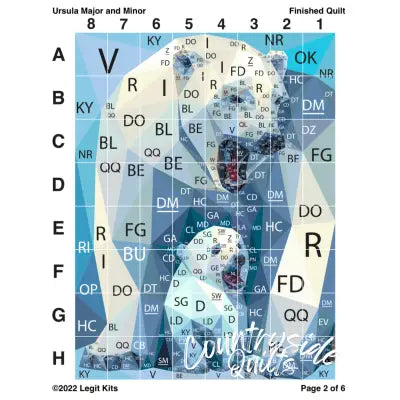 Ursula Major & Minor Quilt Kit