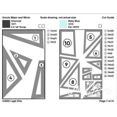 Ursula Major & Minor Quilt Kit