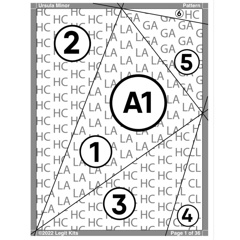 Ursula Minor Quilt Kit QK033