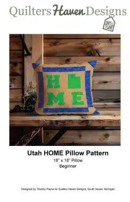 Utah HOME Pillow Pattern